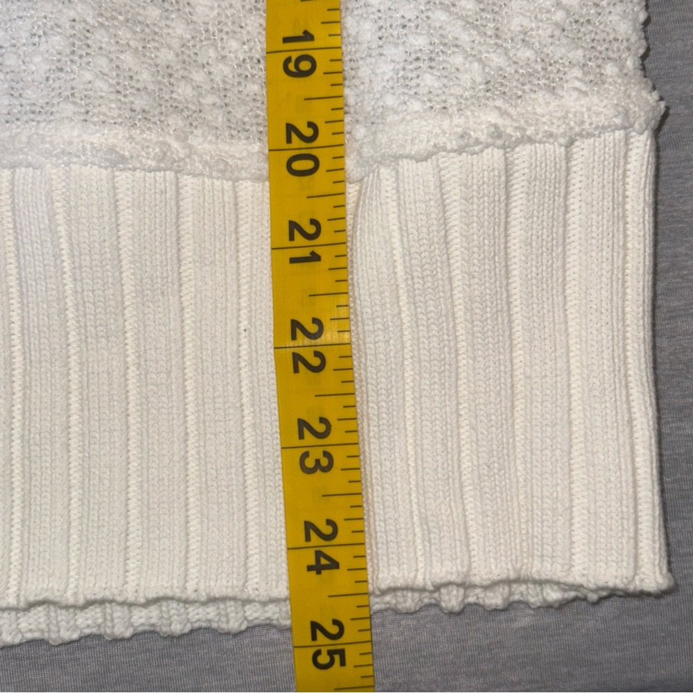 Sundays Cream Textured Hooded Sweater - Picture 6 of 11